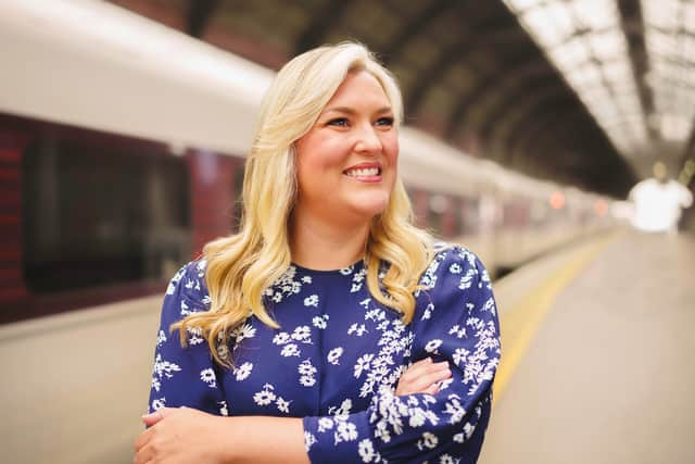 Dragons’ Den’s Sara Davies. (Photo by LNER)