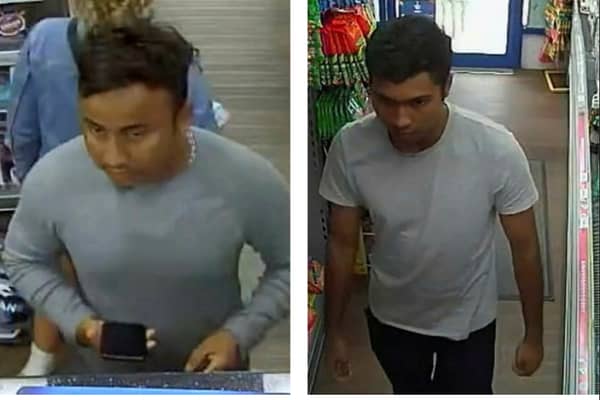 The Met Police has released images of two men detectives want to speak to after an attempted abduction of an 11-year-old in West Wickham, south London. (Photos by MPS)