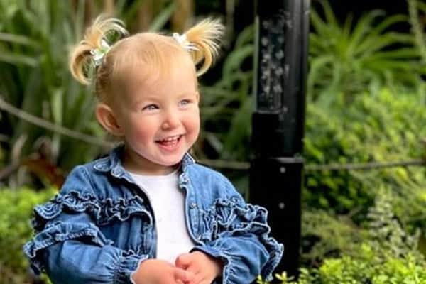 Two-year-old Isabella Tucker who died after she was struck at Horsley Hale Farm in Horsley Hale, near Littleport, on Friday.  ( Photo family handout)