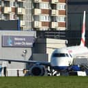 London City Airport in east London. Credit: Ben Stansall/AFP via Getty Images.
