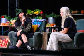Billie Eilish joined in on climate conversations