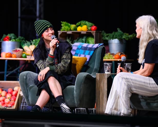 Billie Eilish joined in on climate conversations