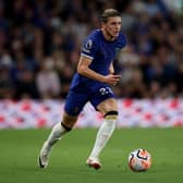 Conor Gallagher of Chelsea FC   during the Premier League match between Chelsea FC and Luton Town  (Photo by Eddie Keogh/Getty Images)