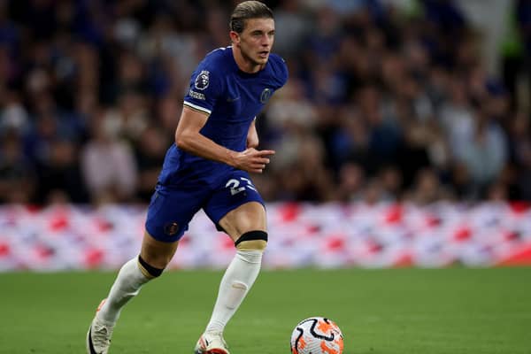 Conor Gallagher of Chelsea FC   during the Premier League match between Chelsea FC and Luton Town  (Photo by Eddie Keogh/Getty Images)