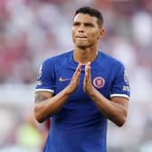 Thiago Silva spotted the post online and commented (Image: Getty Images)