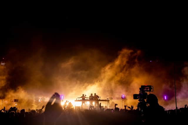 Fred Again... performs at Coachella 2023. Picture: Matt Winkelmeyer/Getty Images for Coachella