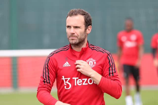 Juan Mata spent eight years with Manchester United.