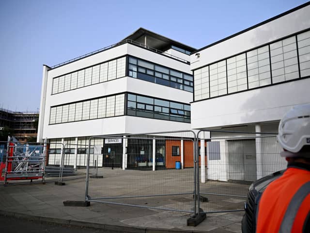 Park View School in Haringey which has various areas of the building affected by the RAAC concrete crisis