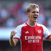 Arsenal’s Martin Odegaard 