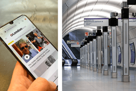4G and 5G signal will be available on the Elizabeth line. (Photos by André Langlois/Justin TALLIS/AFPvia Getty Images)