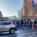 The police cordon outside the O2 Academy Brixton in December 2022. (Photo by Robert Firth)