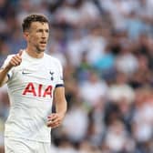  Ivan Perisic of Spurs gives a thumbs up during the Premier League match between Tottenham Hotspur (Photo by Julian Finney/Getty Images)