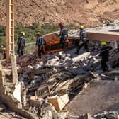 The earthquake killed over 2,000 people and devastated many villages in Morocco, including Talat N’Yacoub, south of Marrakech. Credit: Fadel Senna/AFP via Getty Images.
