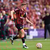  David Brooks of AFC Bournemouth runs with the ball during the Premier League match (Photo by Marc Atkins/Getty Images)