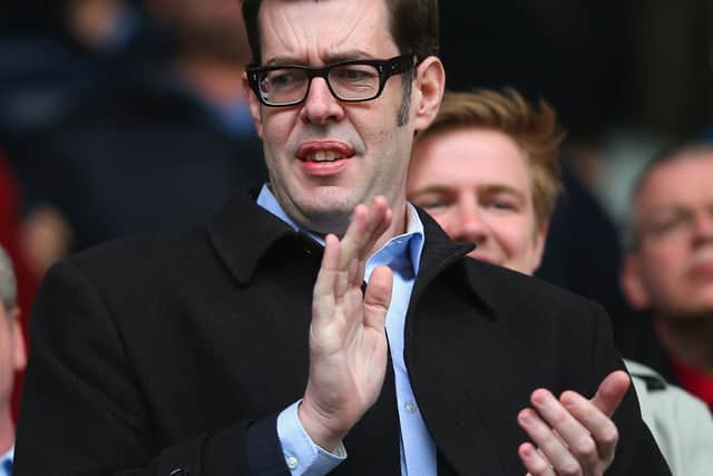 Richard Osman is a regular at Craven Cottage (Image: Getty Images)