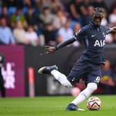  Spurs player Yves Bissouma in action during the Premier League match between Burnley FC and Tottenham Hotspur (Photo by Stu Forster/Getty Images)