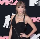 NEWARK, NEW JERSEY - SEPTEMBER 12:  Taylor Swift attends the 2023 MTV Video Music Awards at the Prudential Center on September 12, 2023 in Newark, New Jersey. (Photo by Dimitrios Kambouris/Getty Images)