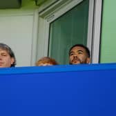 Todd Boehly, Chairman and Co-Owner of Chelsea, and Reece James of Chelsea are seen in attendance  (Photo by Clive Mason/Getty Images)
