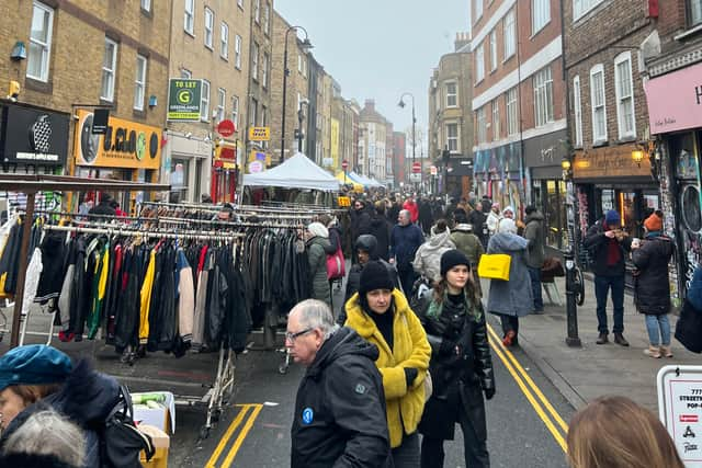 Tower Hamlets Council ran a consultation into retaining or removing two timed road closures on Brick Lane. Credit: André Langlois.