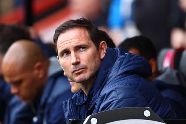 Frank Lampard struggled during his most recent spell in the Chelsea dugout. (Getty Images)