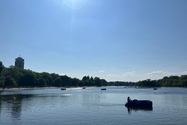 The Serpentine in Hyde Park. (Photo by André Langlois)