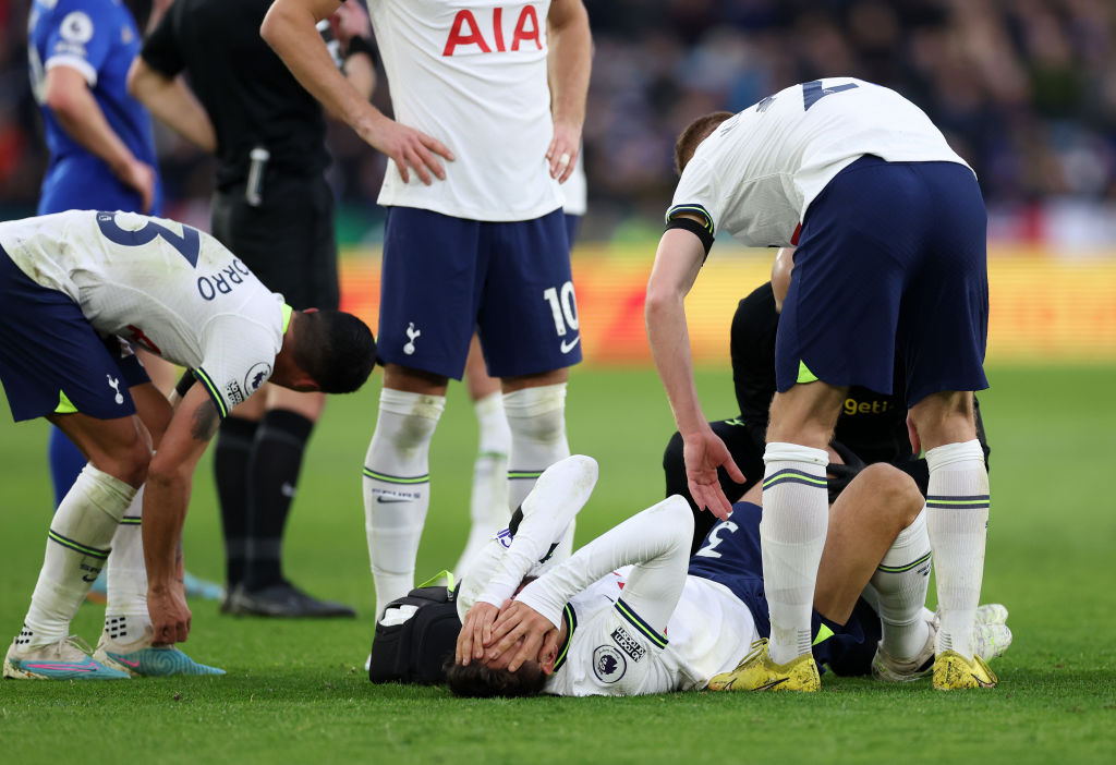 Injured Tottenham star spotted in training for the first time in major ...
