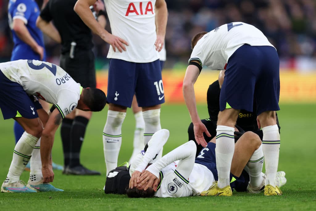 Tottenham Acl Injuries Injured Tottenham star spotted in training for the first time in major ...