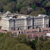 An aerial view of Buckingham Palace. (Photo by Mike Hewitt/Getty Images)