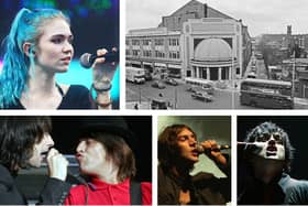 Grimes, Primal Scream, The Verve and Green Day are among the acts to have played Brixton Academy over the years. (Photos by Getty)