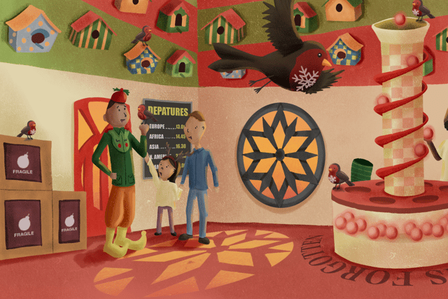 Wishmas is set to take over the capital this festive season. (Illustrations by James Croft)