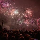 Fireworks at Alexandra Palace