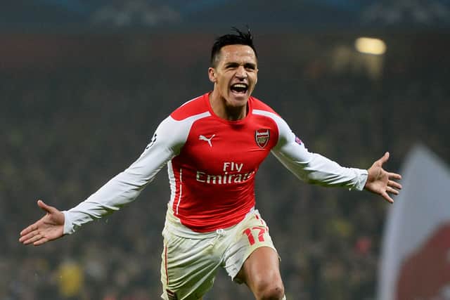 Alexis Sanchez scored 24 league goals during the 2016/17 campaign. (Getty Images0