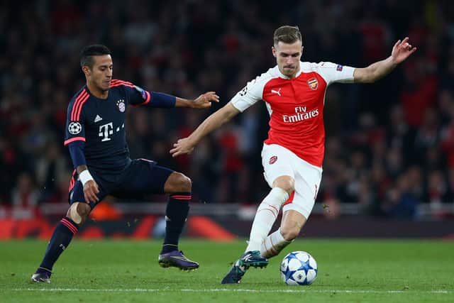 Aaron Ramsey was a key player for Arsenal for over a decade. (Getty Images)