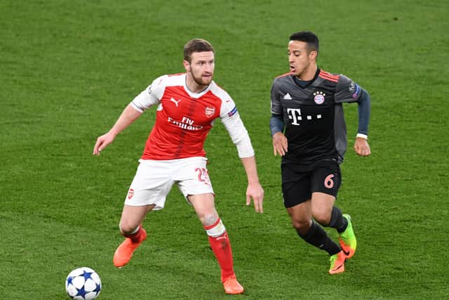 Shkodran Mustafi left Arsenal in 2021. (Getty Images0