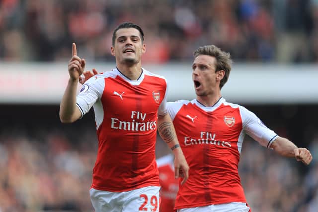 Granit Xhaka left Arsenal for Bayer Leverkusen this summer. (Getty Images)