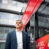 A spokesperson for Sadiq Khan said the mayor is “committed to adding one million annual bus kilometres to outer London’s network”, and that the impacted services are due to government cuts. Credit: Greater London Authority.