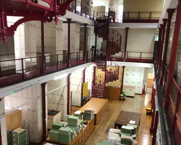 RBG Kew plans on moving the herbarium to a site near Reading, due to concerns including limited space for its collection and the risk of floods. Credit: Save Kew Herbarium.