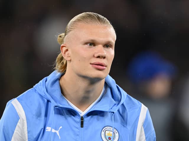 Erling Haaland is the cover star for the EA Sports FC  24 game