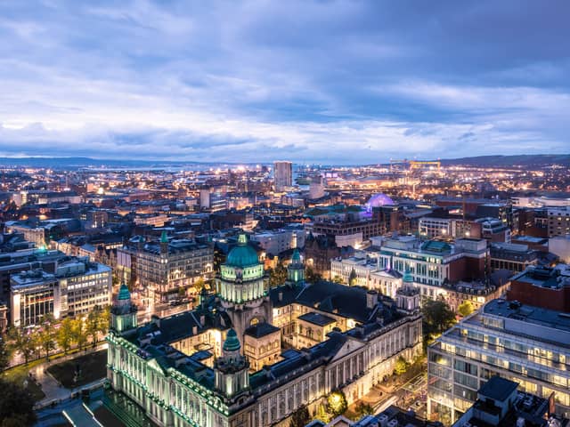 A view of Belfast city centre (Grifco)