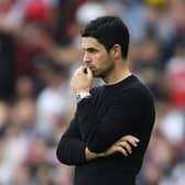Arsenal manager Mikel Arteta.  