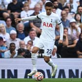  Brennan Johnson runs with the ball during the English Premier League football match (Photo by JUSTIN TALLIS/AFP via Getty Images)