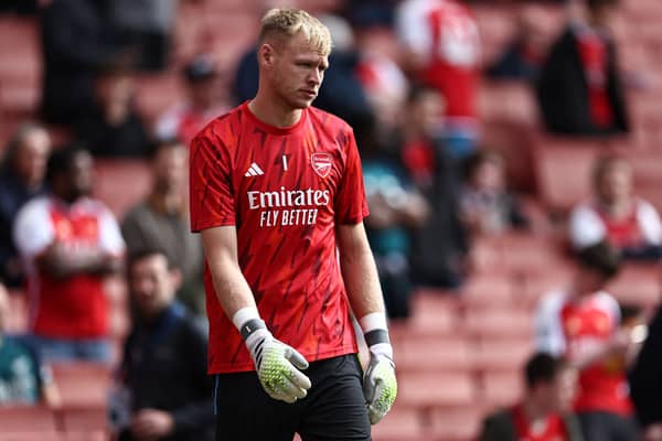 Aaron Ramsdale has competition in David Raya (Image: Getty Images)