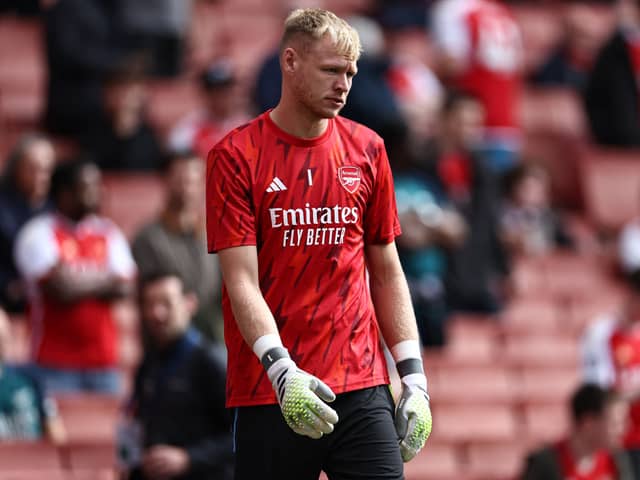 Aaron Ramsdale has competition in David Raya (Image: Getty Images)