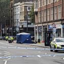 The fatal crash happened in Tottenham Court Road just yards from Warren Street station. Credit: Jan Boehm