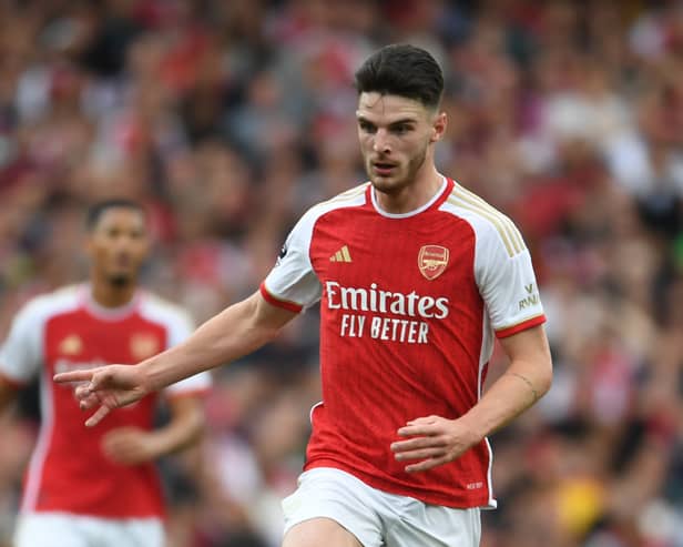 Declan Rice is currently on the sidelines with an injury 