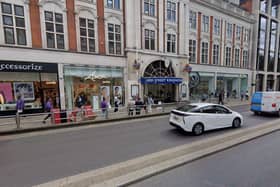 High Street Kensington station. Credit: Google.