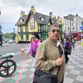 Peter Torres, who lives north of Croydon in Sydenham, said he has a ULEZ-compliant vehicle, but is worried about those on lower incomes. Credit: Ben Lynch.