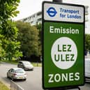 Prior to the ULEZ expansion on August 29, Slough was the only council bordering London which had agreed to have signs installed on its land. Credit: Leon Neal/Getty Images.