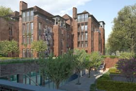Developer Valouran has secured funding to turn the site into a scheme consisting of 30 homes, landscaped gardens and amenities including a gym and a pool. Credit: Valouran.