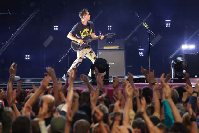 Muse is set to rock out at the O2 Arena this weekend. (Photo credit: Getty Images) 
